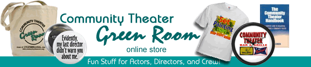 Community Theater Green Room Online Store